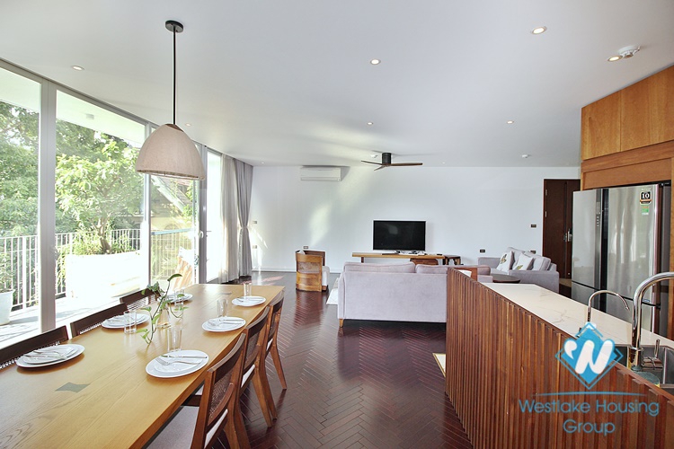 Japanese style 3 beds apartment in To Ngoc Van for lease